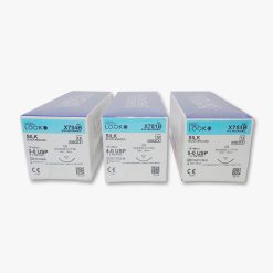 LOOK Silk Suture; Black Braided