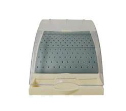 Dental Bur Station– 142 Hole Organiser with Drawer & Lid