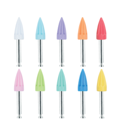 Prophy cup - Soft Prophy Points - assorted color Latch Type
