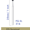 Tungsten FG Surgical Bur (5pcs/ Pack)